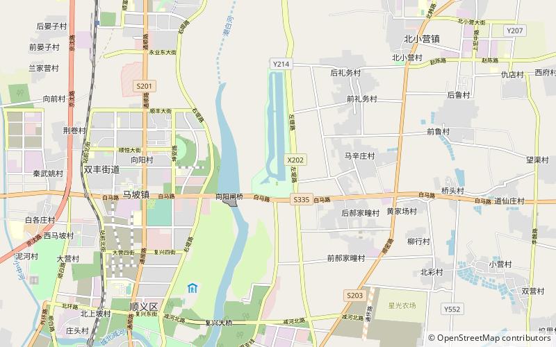 Beijing International Street Circuit location map