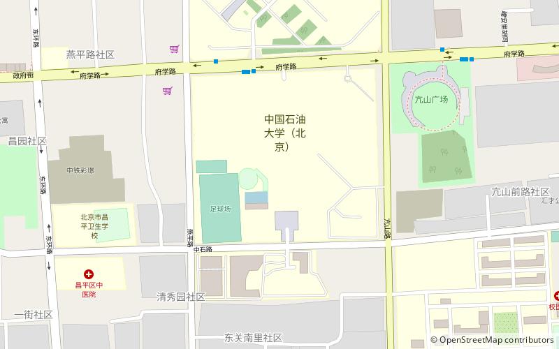 china university of petroleum location map