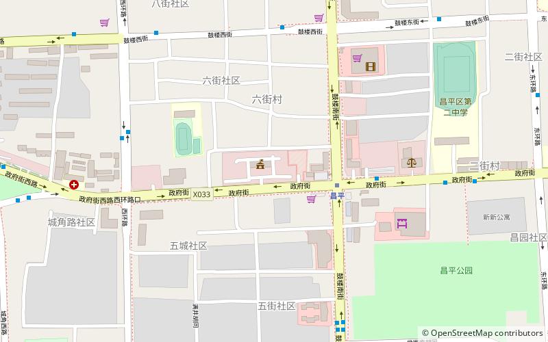 Changping location map