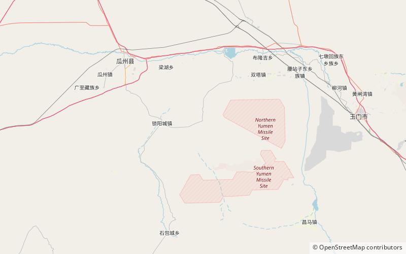Suoyangcheng Fortress location map