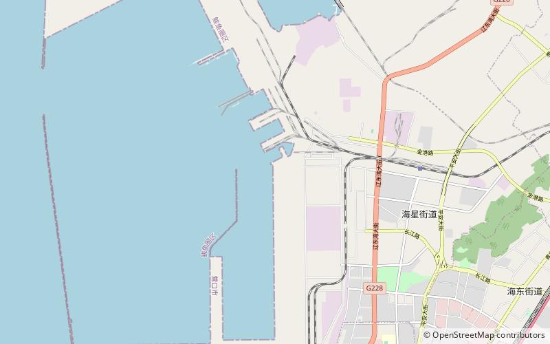 Port of Yingkou location map