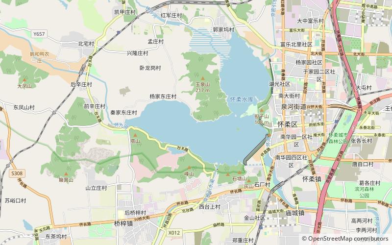 huairou solar observing station beijing location map