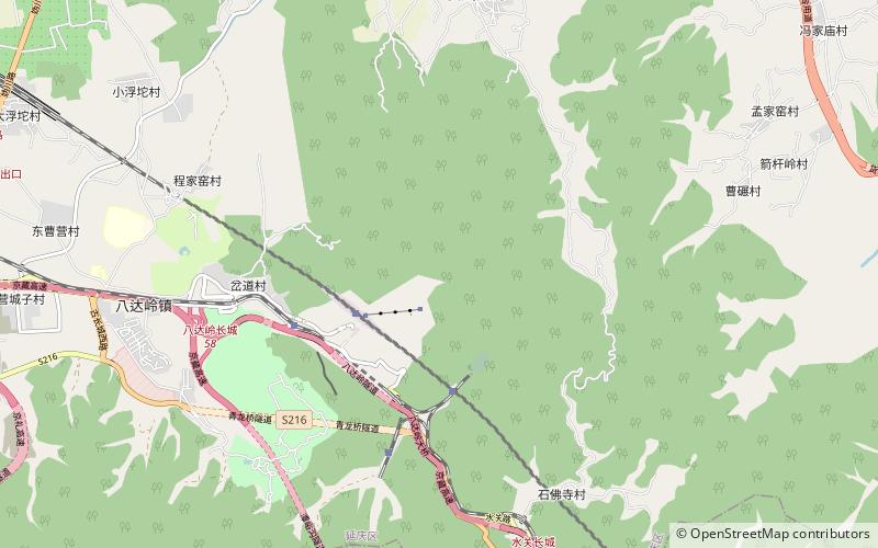 Gran Muralla China location map