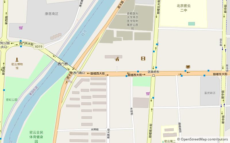 Miyun District location map