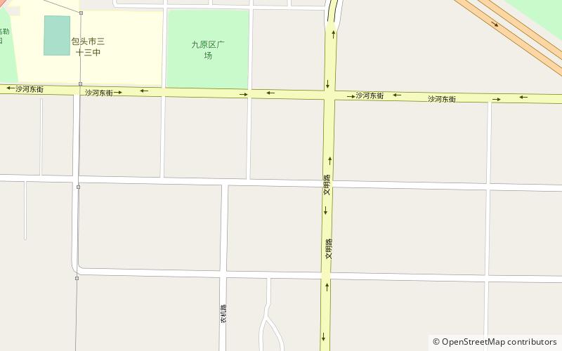 Jiuyuan District location map