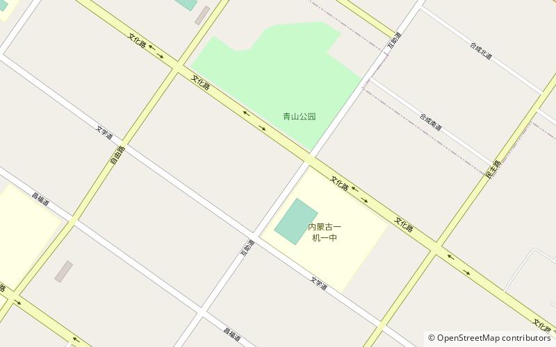 District de Qingshan location map