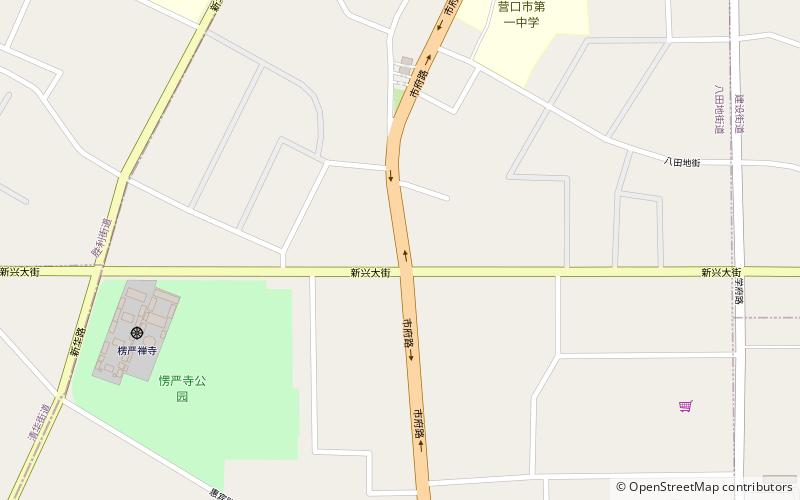 lengyan temple yingkou location map
