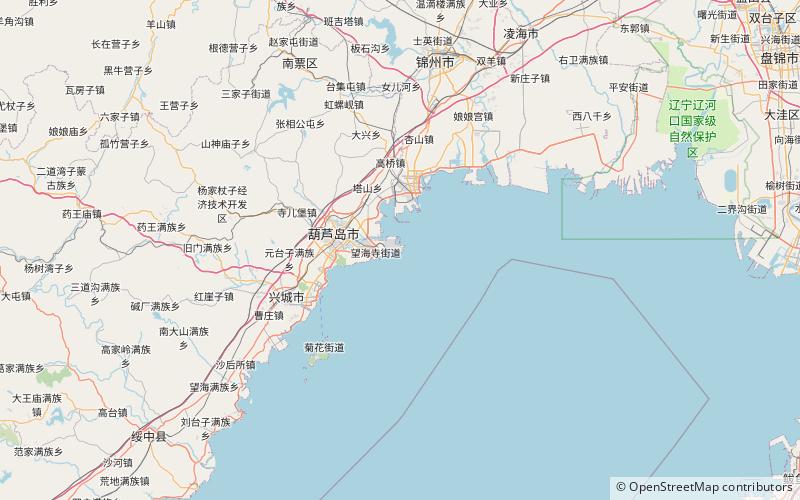 Port of Huludao location map