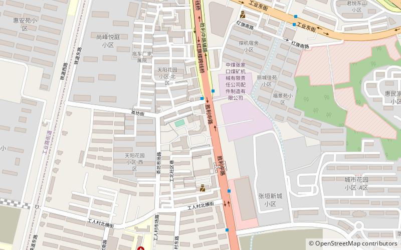 Qiaodong location map
