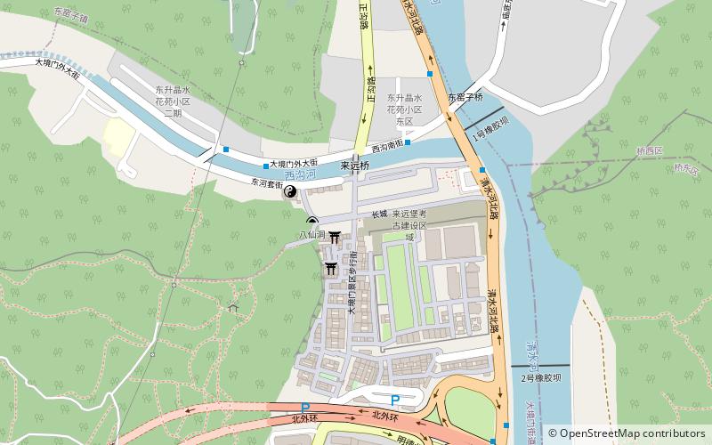 Dajingmen location map
