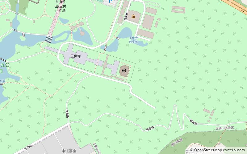 Jade Buddha Palace location map