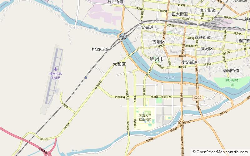 taihe district jinzhou location map