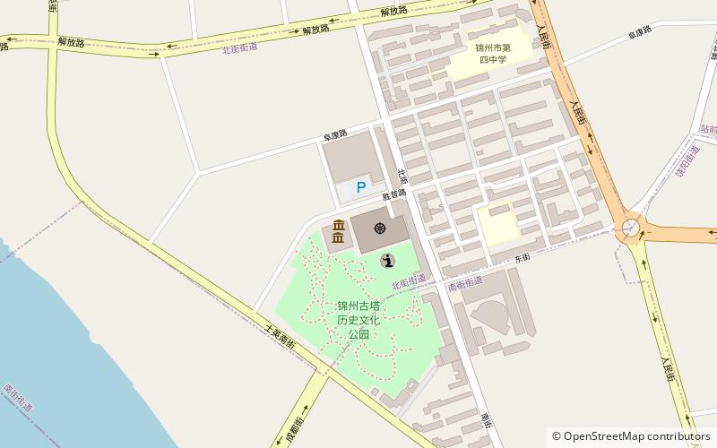 jin zhou shi bo wu guan jinzhou location map