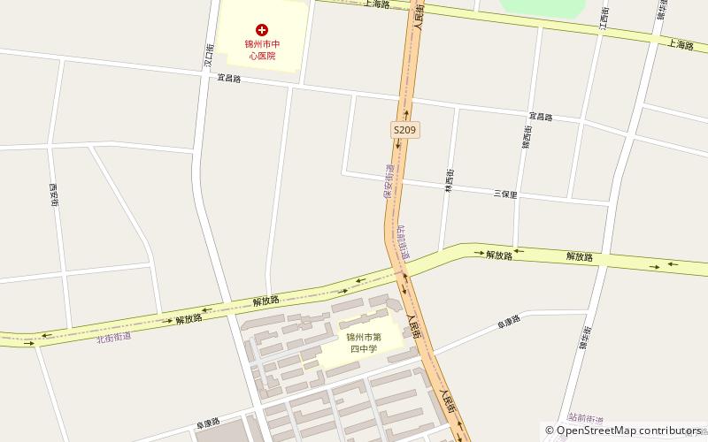 guta district jinzhou location map