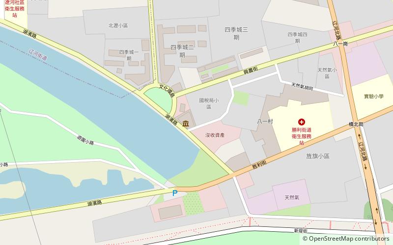 ba jiao lou panjin location map