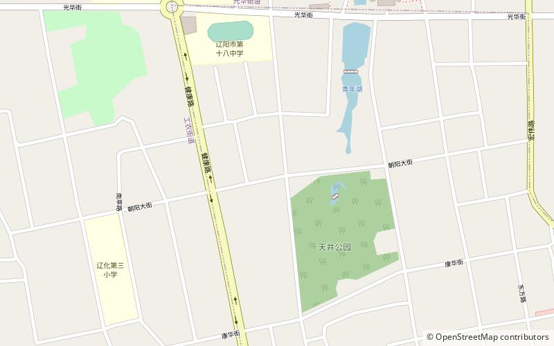 hongwei district liaoyang location map
