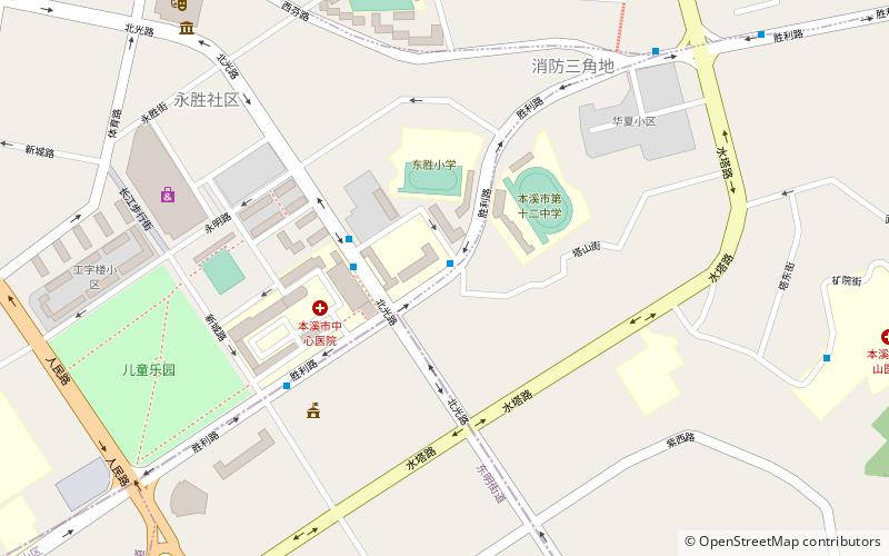 Park Narodowy Benxi Shuidong location map