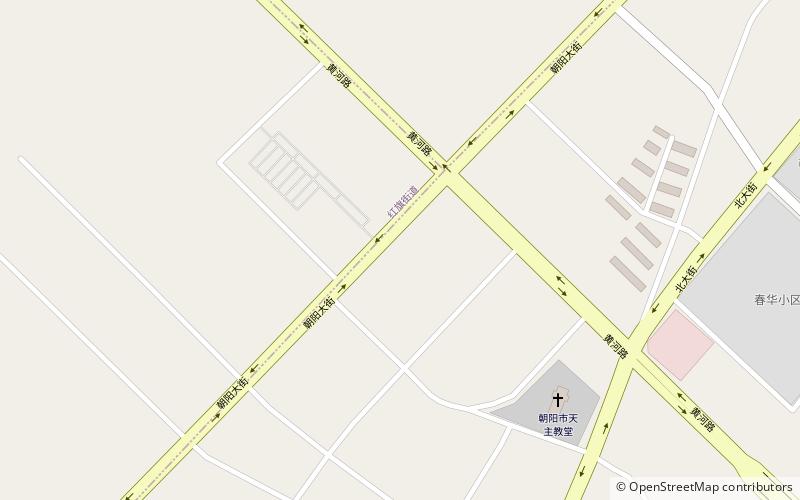 yanbei subdistrict chaoyang location map