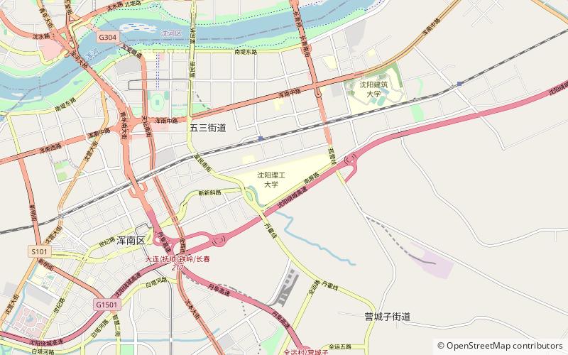 Shenyang Ligong University location map