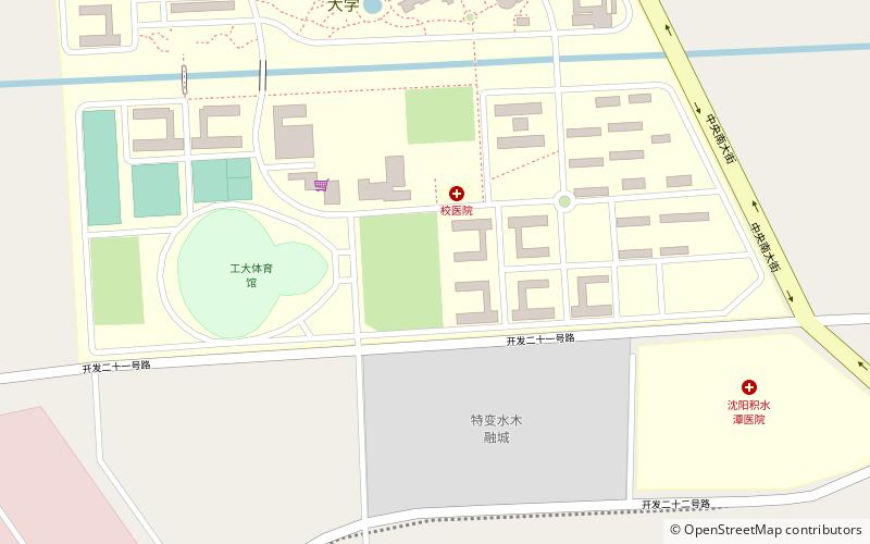 Shenyang University of Technology location map