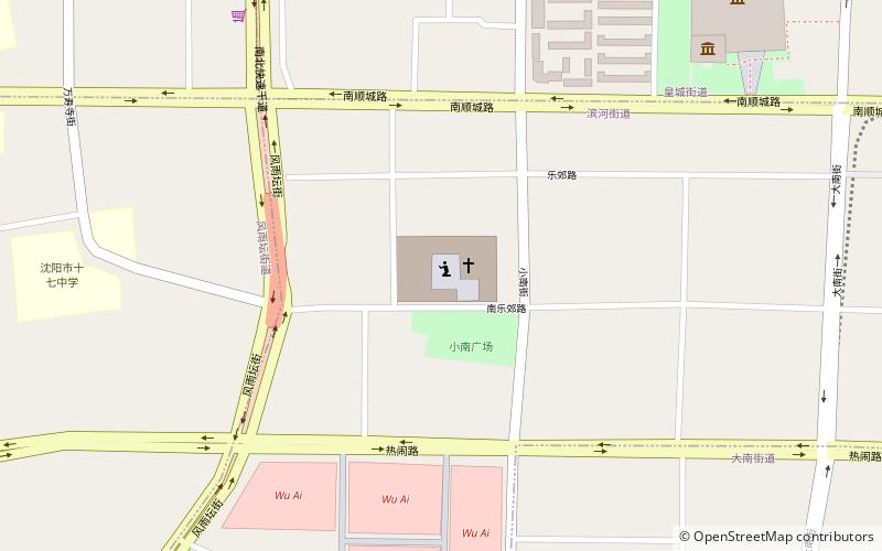Cathédrale du Sacré-Cœur de Shenyang location map