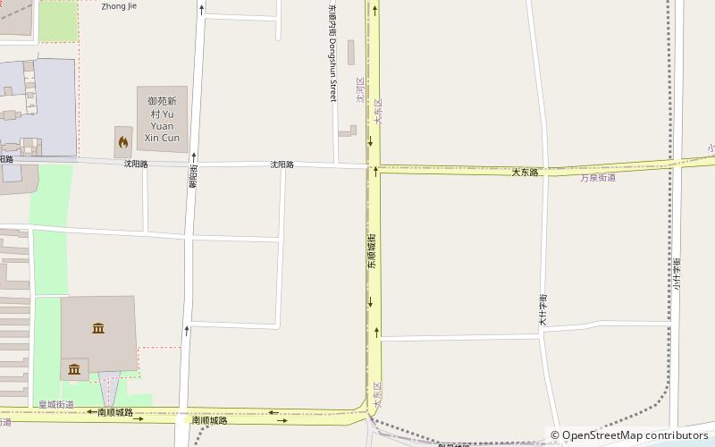 former residence museum of zhang xueliang shenyang location map