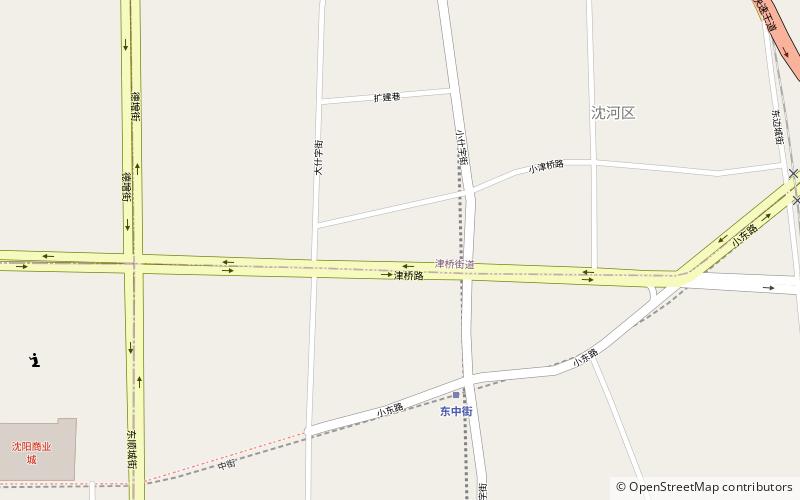 dadong district shenyang location map