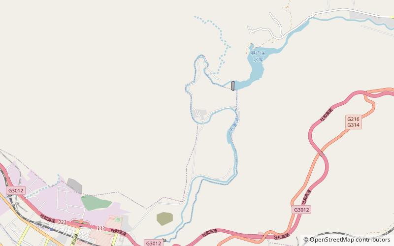 Paso de la Puerta de Hierro location map