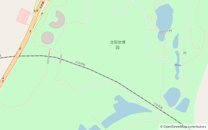 Shenyang Botanical Garden location map