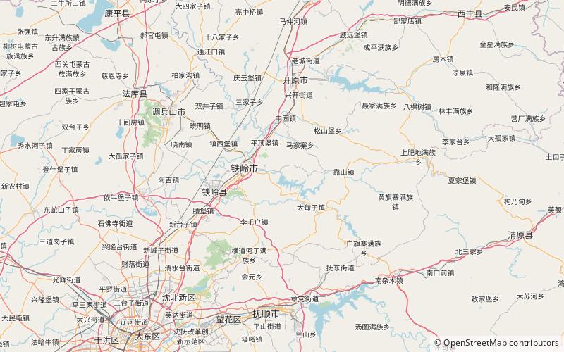 Chai River Reservoir location map