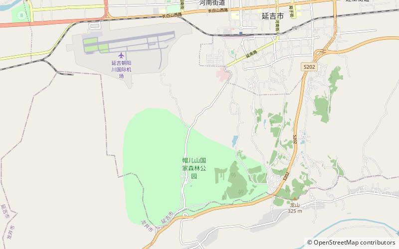 Mao'ershan National Forest Park location map