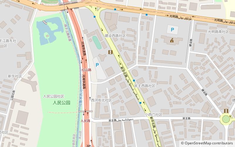 Zhong Tian Plaza location map