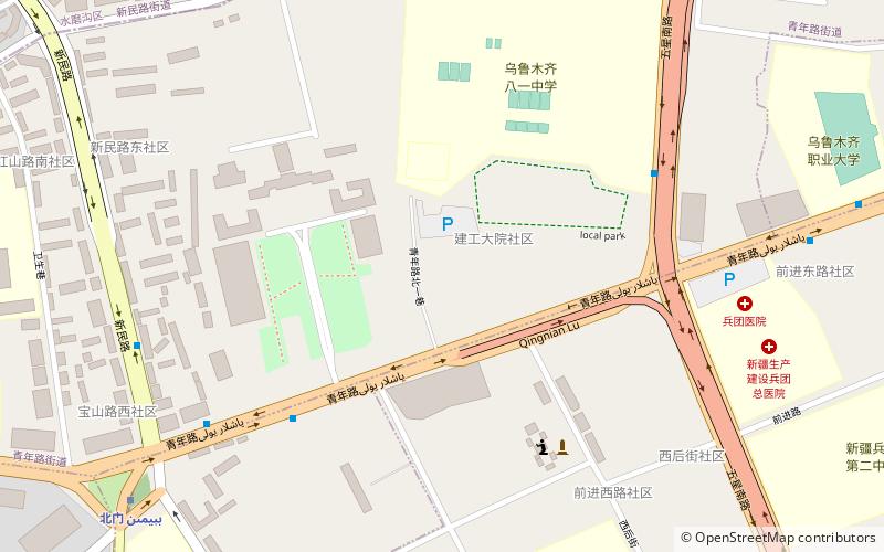 Hong Shan location map