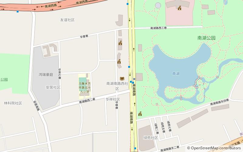urumqi city museum location map