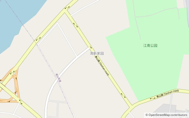 taishan subdistrict jilin location map