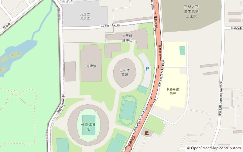 changchun wuhuan gymnasium location map