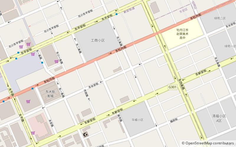 dongan district mudanjiang location map