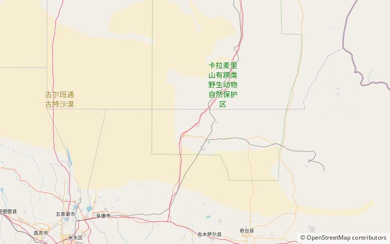 Kalameili-Reservat location map