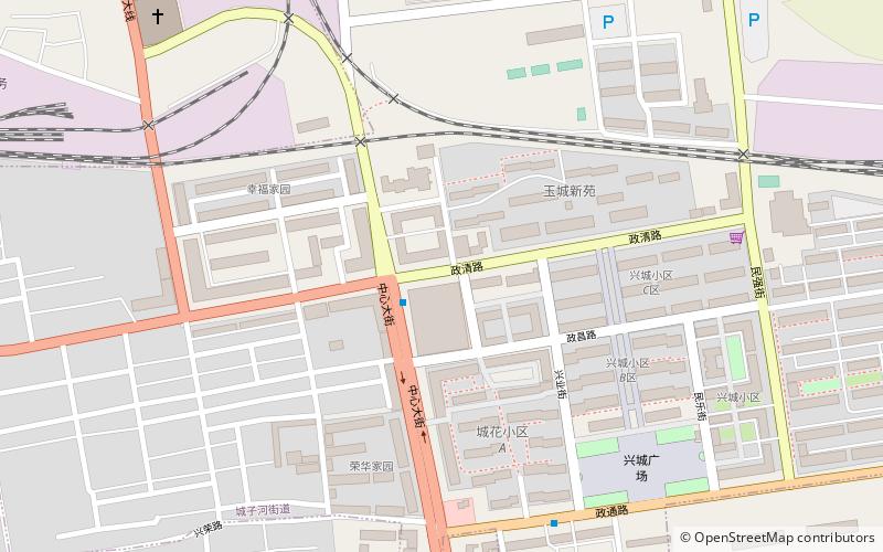 District de Chengzihe location map