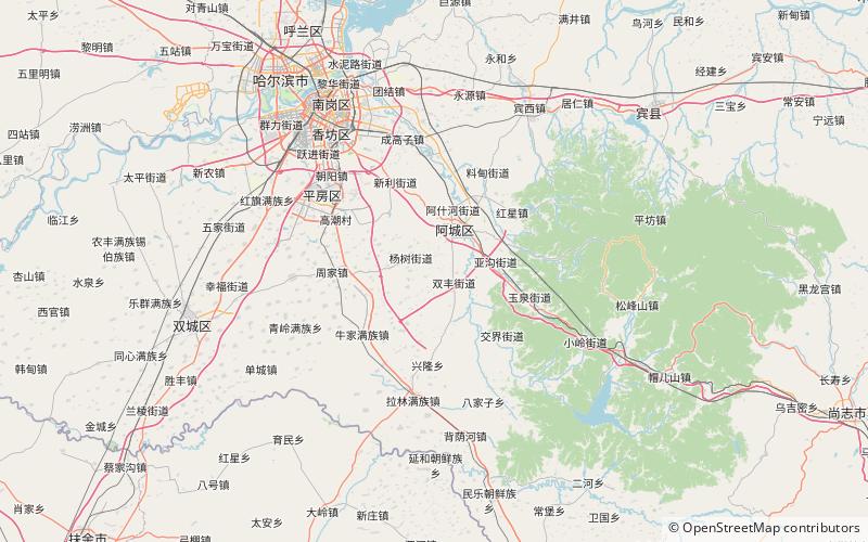 jin shang jing li shi fu wu guan acheng location map