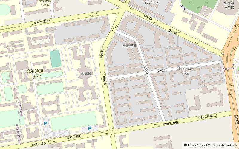 Harbin University of Science and Technology location map