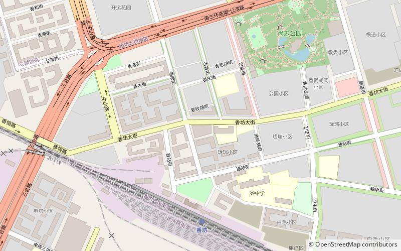 xiangfang harbin location map