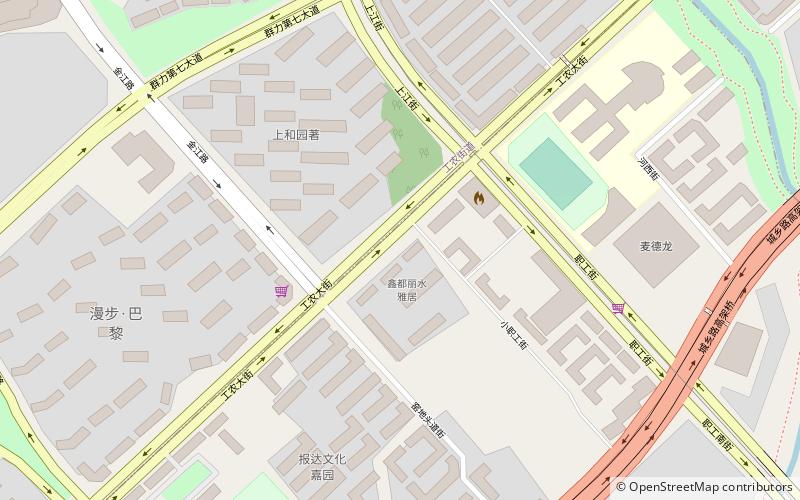 gongnong subdistrict harbin location map