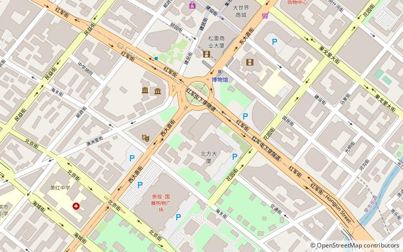jin ao guo ji gou wu guang chang harbin location map