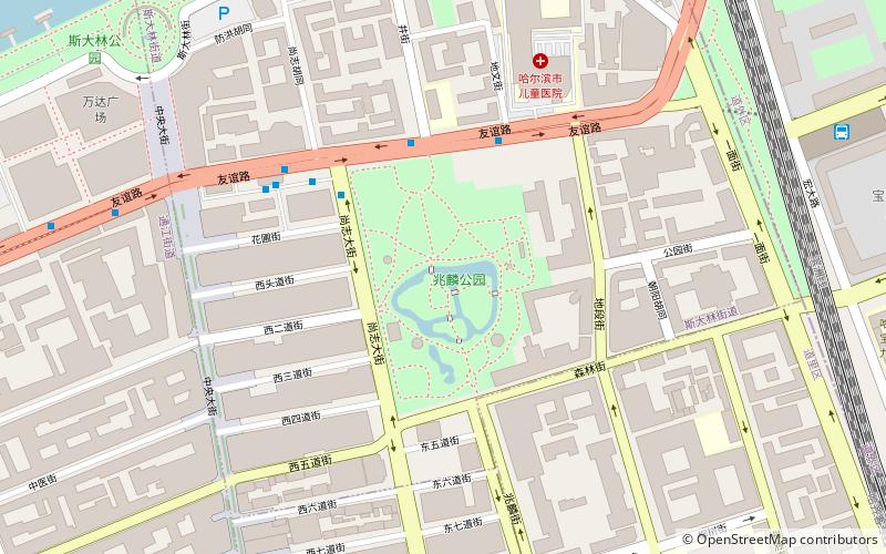 Zhaolin Park location map