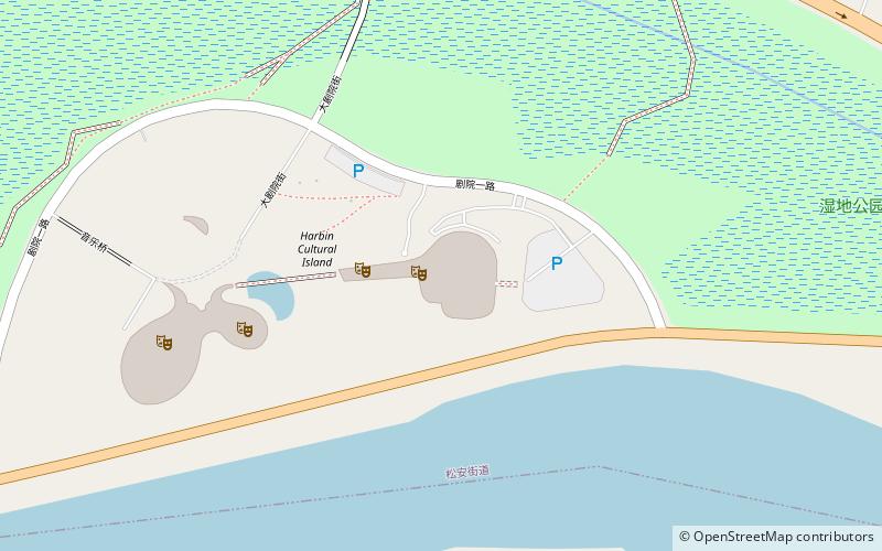 harbin opera house location map