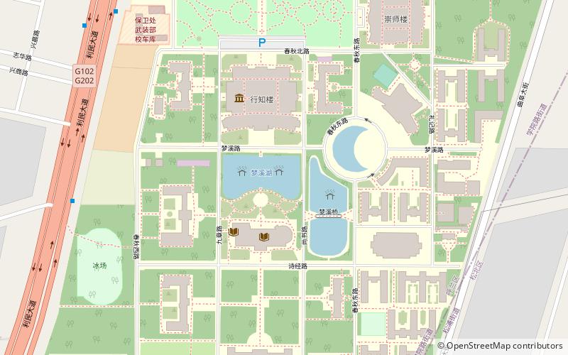 Harbin Normal University location map