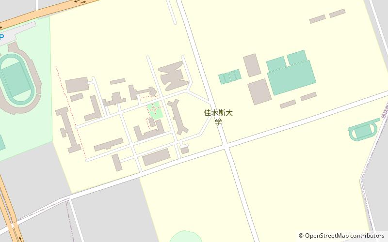 Jiamusi University location map