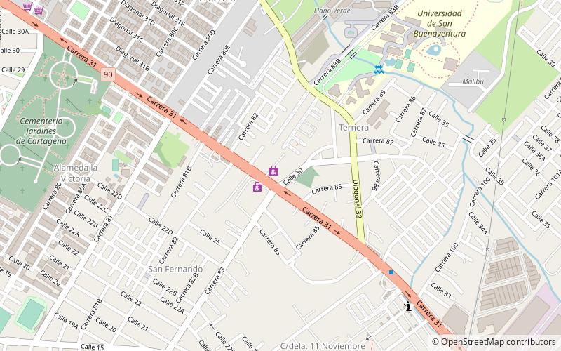 Centro Comercial San Fernando location map