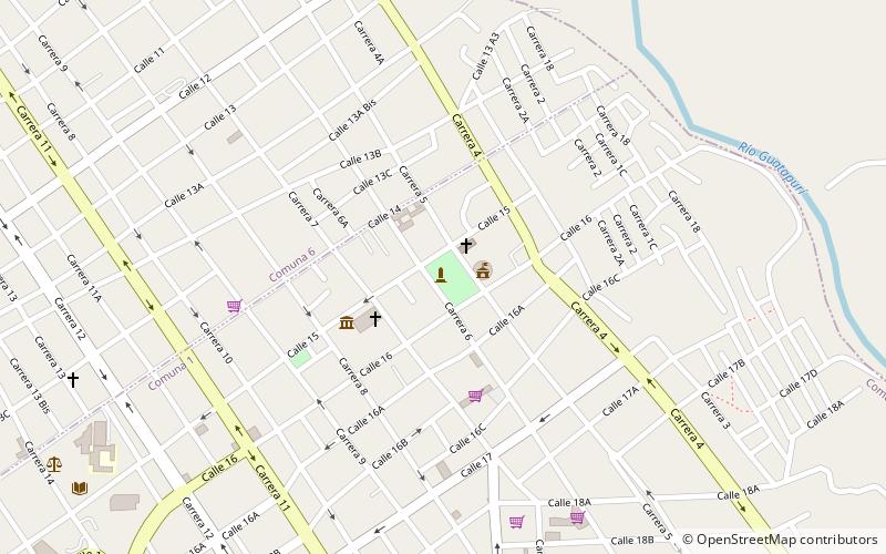Plaza Alfonso Lopez location map